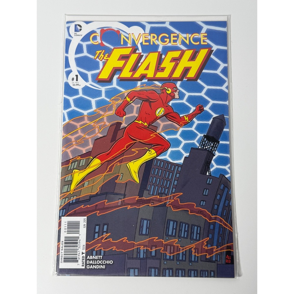 DC Comics Convergence The Flash 1 Mike Allred Cover Barry Allen 2015 Modern Age